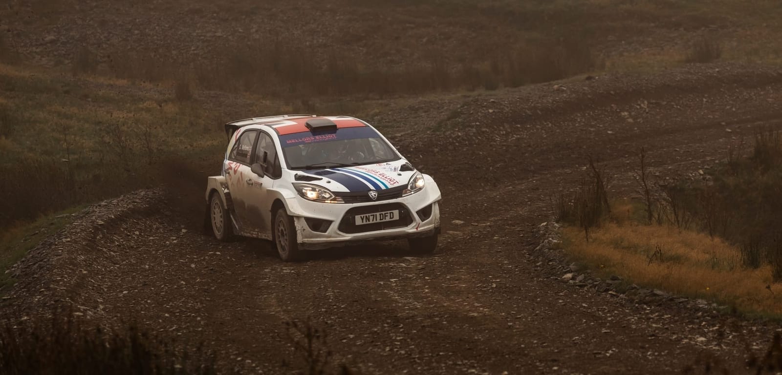 Mellors Triumphs in Foggy Woodpecker Rally